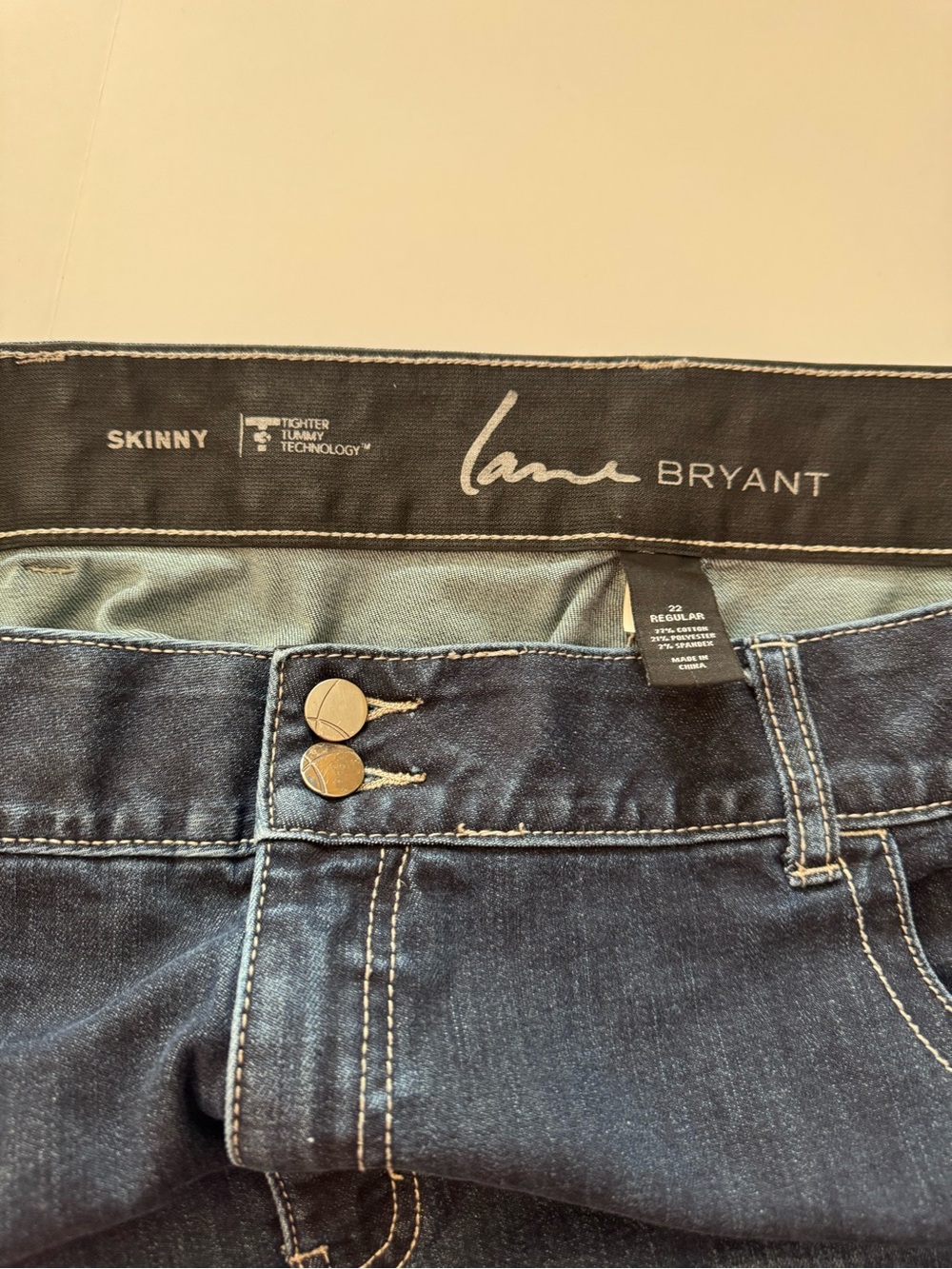 Lane Bryant skinny Jeans in Dark Indigo